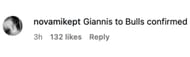 One fan had a suggestion